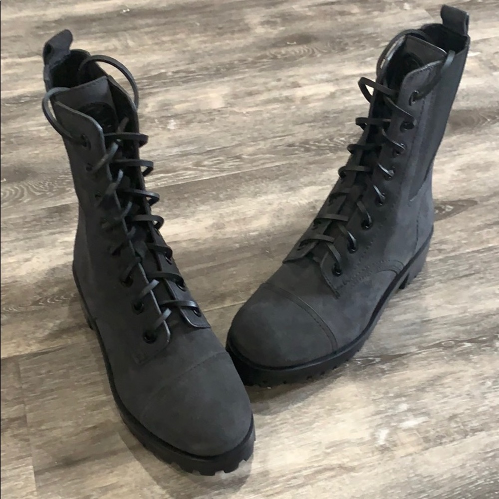 Tory Burch Grey Booties size 5